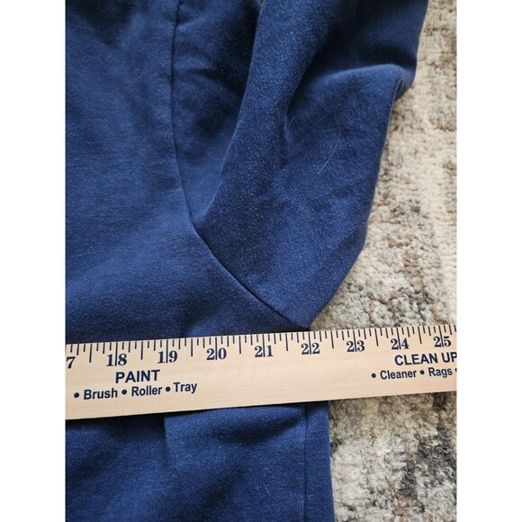 Bench Logo Hoodie Blue Mens Size Tagged XL Fits More Like A Large - Picture 5 of 6